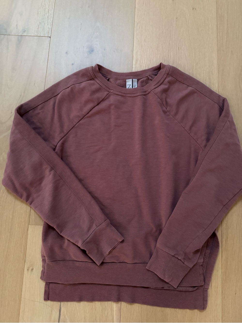 Zella Crewneck Sweater in Mauve